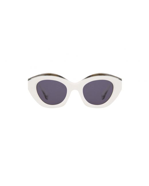 Gigibarcelona Солнцезащитные очки KENDRA черные