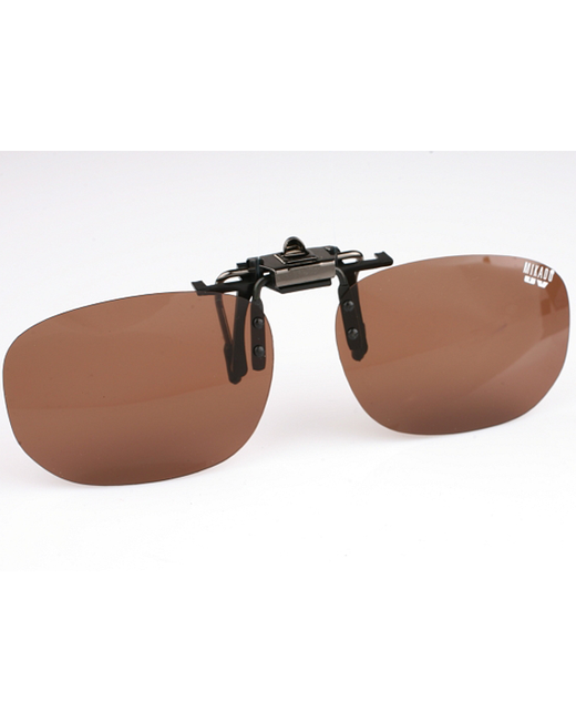 Nobrand Насадка на очки поляризационная Mikado коричневая
