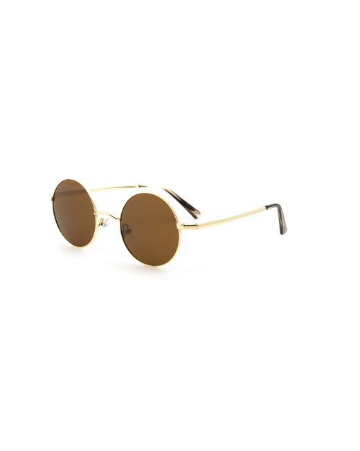 John Lennon Солнцезащитные очки унисекс CIRCLE коричневые