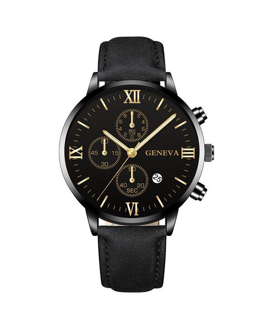 Geneva Наручные часы унисекс 211103-10 черные