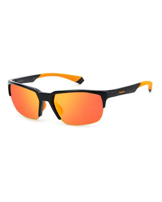 Polaroid Солнцезащитные очки унисекс PLD 7041/S оранжевые