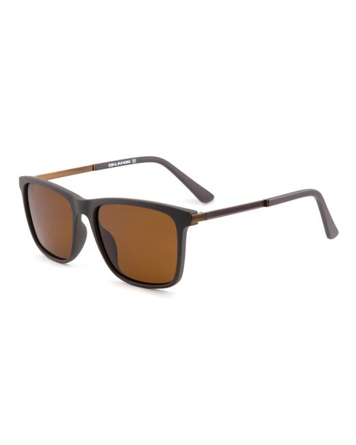 Calando Солнцезащитные очки унисекс PL523 коричневые