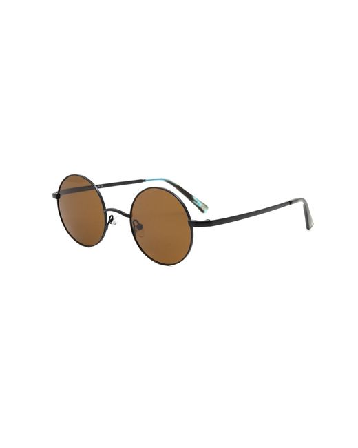 John Lennon Солнцезащитные очки унисекс CIRCLE коричневые