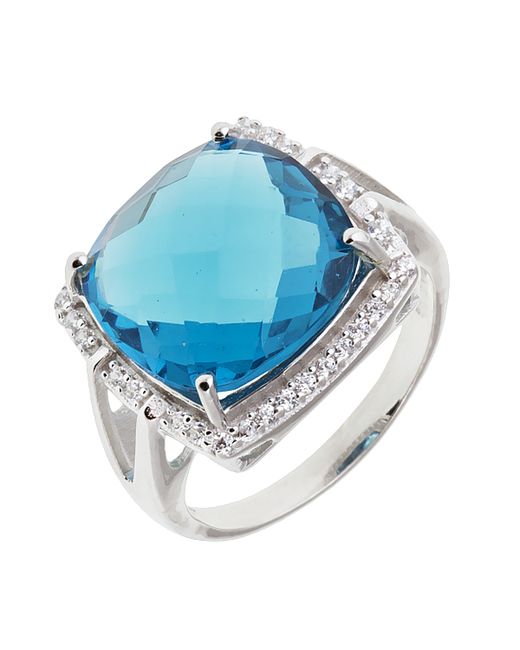 Balex Jewellery Кольцо 11090002 синее р. 18.5