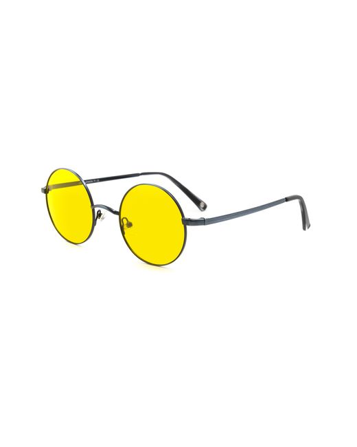 John Lennon Солнцезащитные очки унисекс CIRCLE желтые