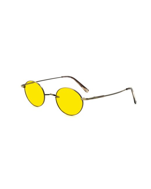 John Lennon Солнцезащитные очки унисекс PEACE желтые