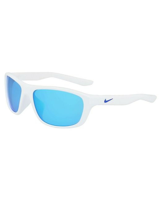 Nike Солнцезащитные очки унисекс LYNK голубые