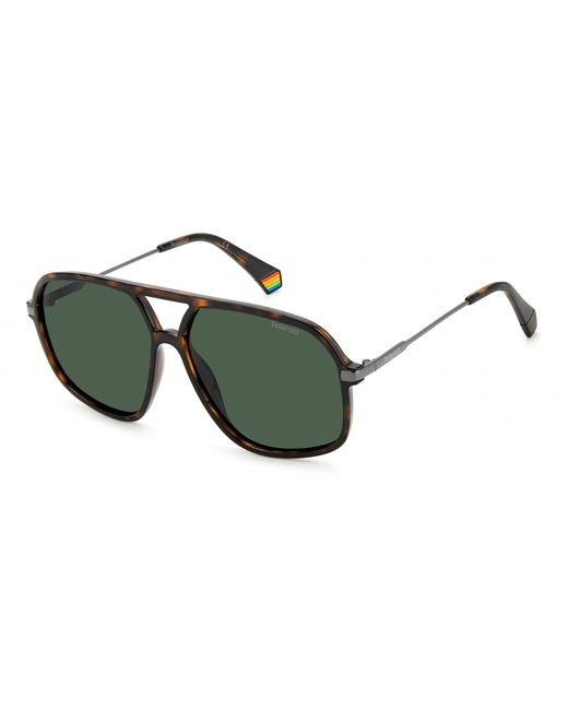 Polaroid Солнцезащитные очки унисекс PLD 6182/S зеленые