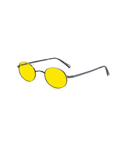 John Lennon Солнцезащитные очки унисекс WHEELS желтые