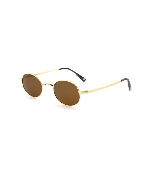John Lennon Солнцезащитные очки унисекс WHEELS коричневые