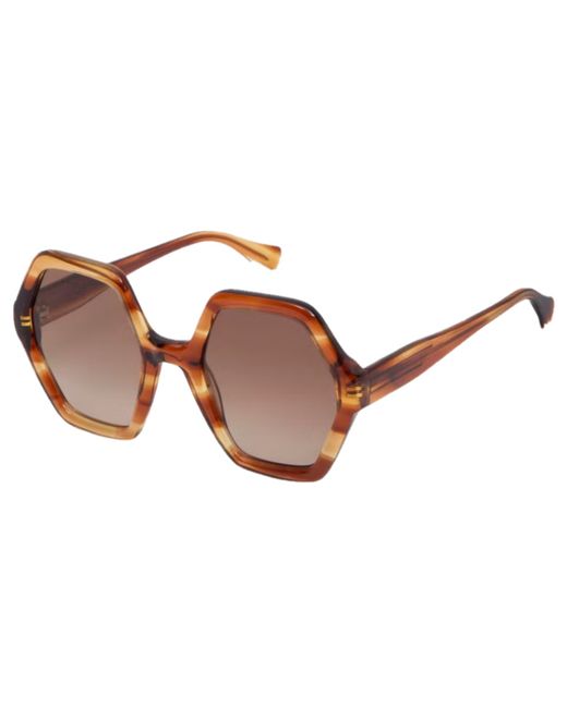 Gigibarcelona Солнцезащитные очки NIMRA коричневые