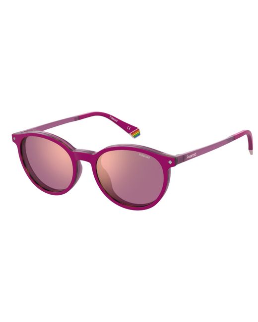 Polaroid Солнцезащитные очки унисекс PLD 6137/CS розовые