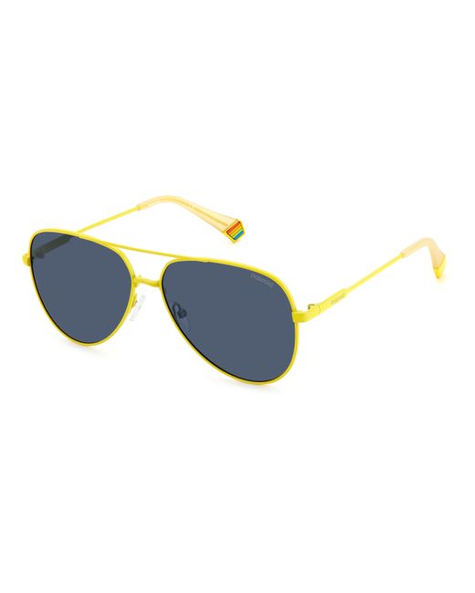 Polaroid Солнцезащитные очки унисекс PLD 6187/S синие