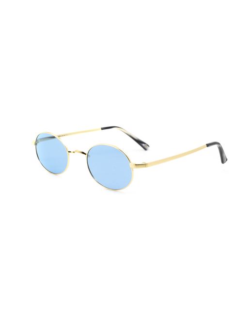 John Lennon Солнцезащитные очки унисекс WHEELS синие