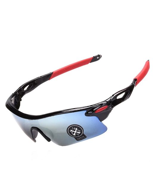 Robesbon Спортивные солнцезащитные очки унисекс синие
