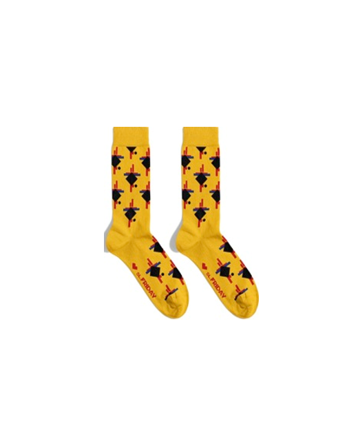 St. Friday Socks Носки унисекс желтые