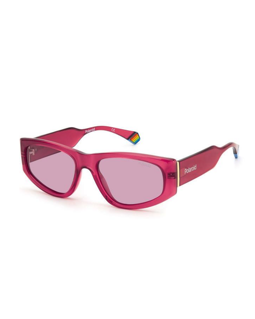 Polaroid Солнцезащитные очки унисекс PLD 6169/S розовые
