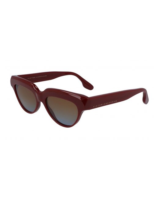 Victoria Beckham Солнцезащитные очки VB602S коричневые