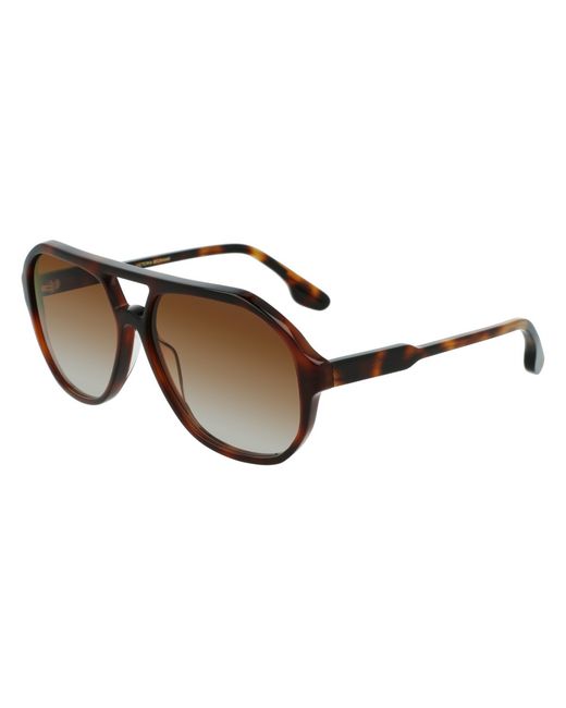Victoria Beckham Солнцезащитные очки VB633S коричневые