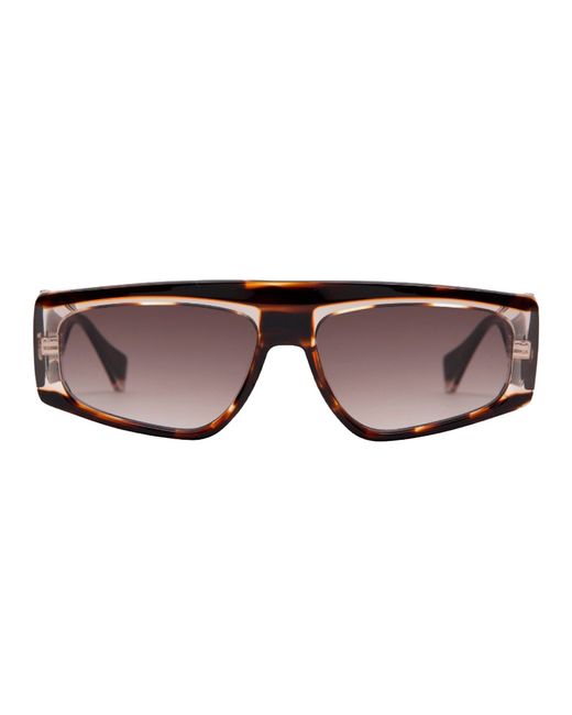 Gigibarcelona Солнцезащитные очки POMPEIA коричневые