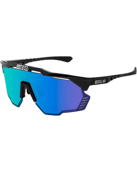 Scicon Спортивные солнцезащитные очки унисекс Aeroshade Kunken синие
