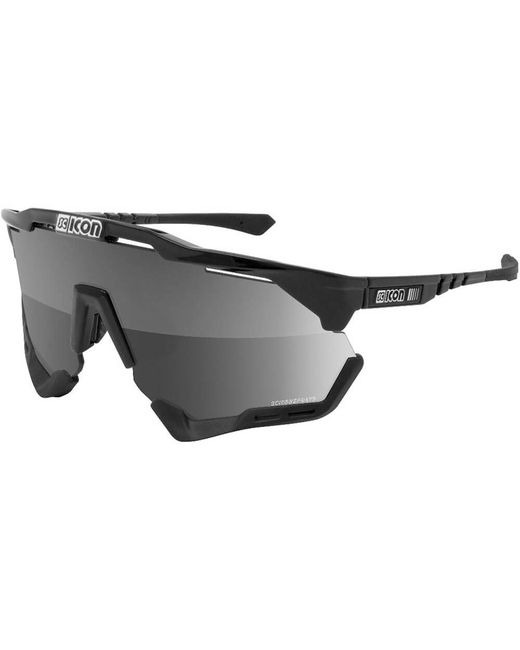 Scicon Спортивные солнцезащитные очки унисекс Aeroshade XL серебристые