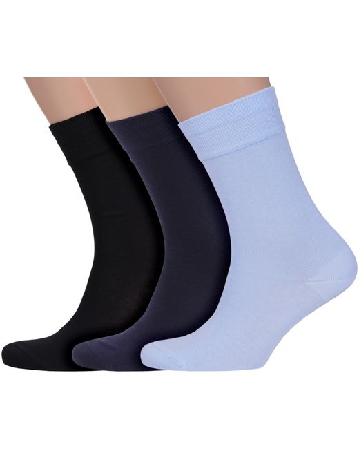Lorenzline Комплект носков мужских 3-К1 разноцветных