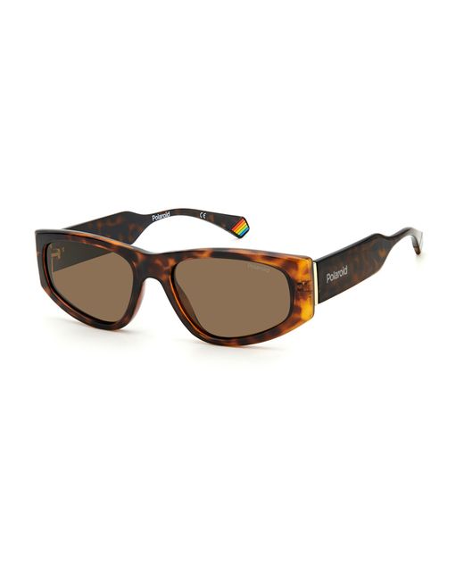 Polaroid Солнцезащитные очки унисекс PLD 6169/S коричневые
