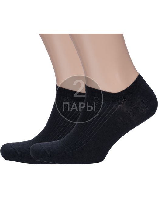 RuSocks Комплект носков мужских 2-М3-23716 черных
