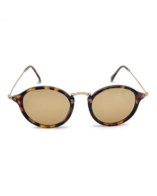 Smakhtin'S eyewear & accessories Солнцезащитные очки унисекс C1 коричневые/прозрачные