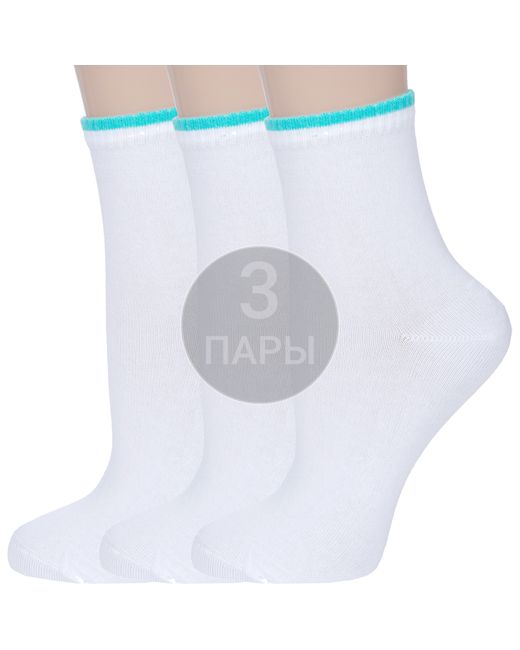 RuSocks Комплект носков женских 3-Ж3-13837 разноцветных