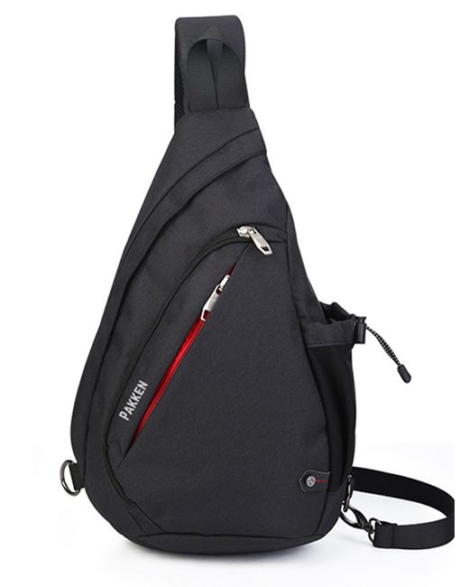 Pakken Сумка-рюкзак унисекс PAK-901 черная 42х26х12 см