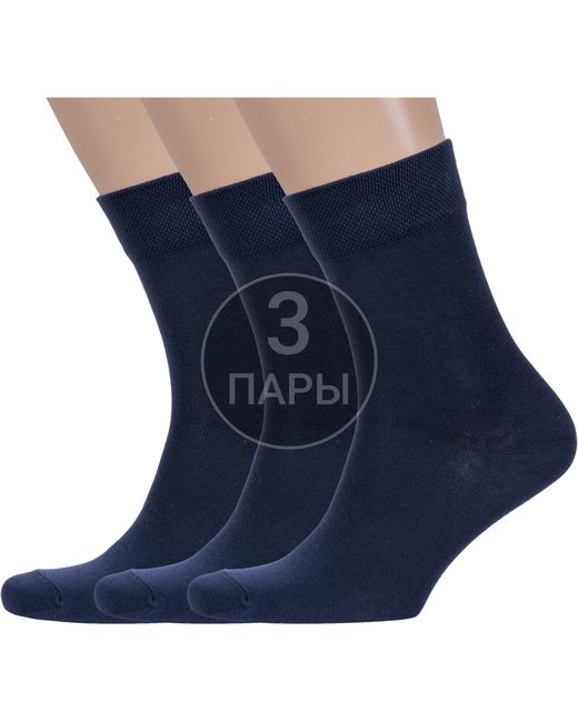 Борисоглебский трикотаж Комплект носков мужских 3-4С37 синих