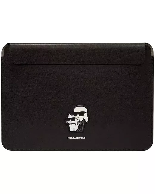 Karl Lagerfeld Чехол для ноутбука унисекс Saffiano Sleeve NFT Karl Choupette 14 black