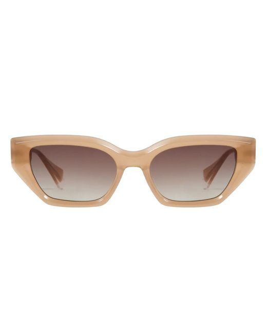 Gigibarcelona Солнцезащитные очки REGINA коричневые