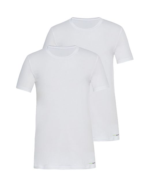 BlackSpade Комплект футболок мужских белых 2 шт