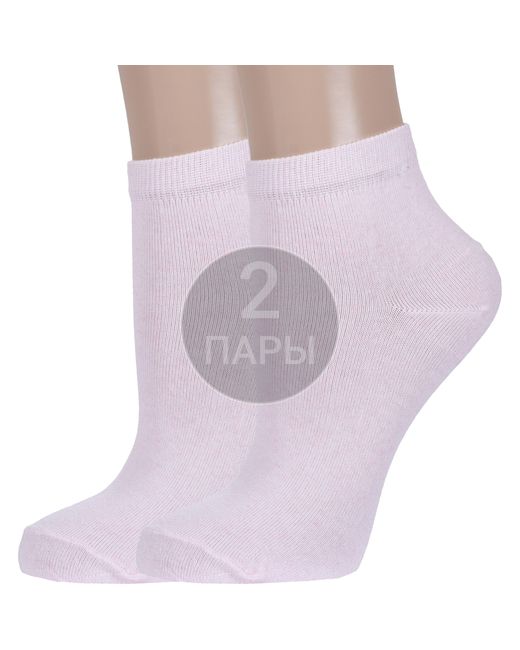 Борисоглебский трикотаж Комплект носков женских 2-6С989 розовых