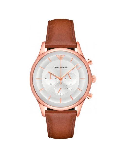Emporio Armani Наручные часы AR11043 коричневые