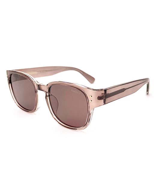 Smakhtin'S eyewear & accessories Солнцезащитные очки унисекс J836 коричневые