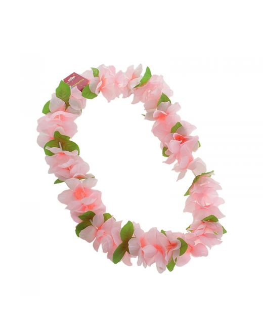 Sima-land Гавайское ожерелье Плюмерия розовая