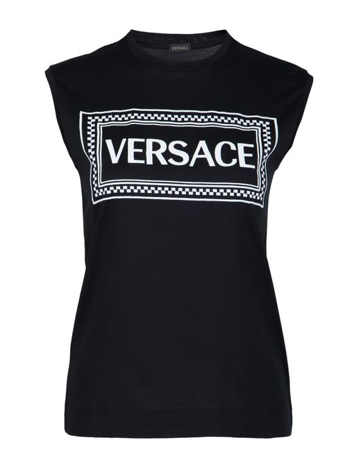 Versace Футболка черная