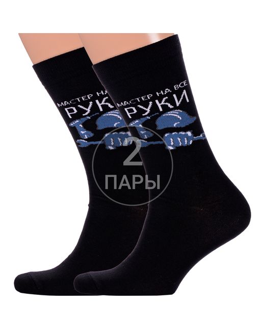 Красная Ветка Комплект носков мужских 2-С-2067 черных
