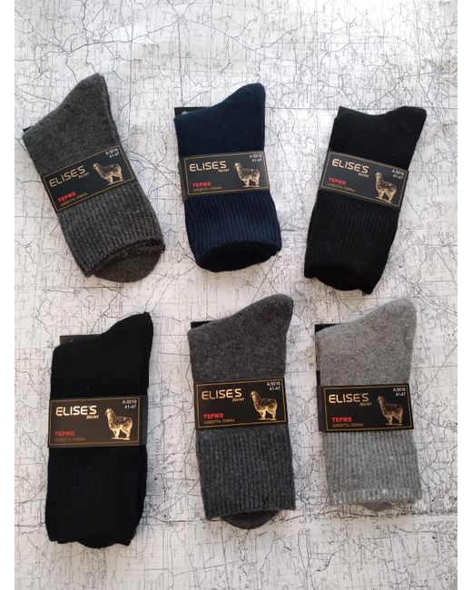 ELISE'S Secret Комплект носков мужских разноцветных 6 пар