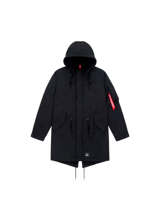 Alpha Industries Куртка мужская 59 Fishtail Mod Parka черная