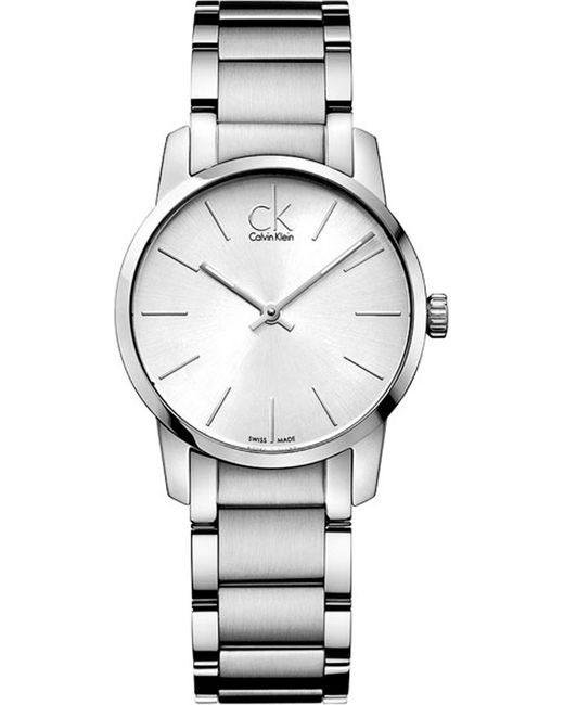 Calvin Klein Наручные часы City серебристые