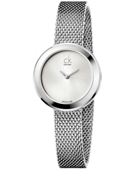 Calvin Klein Наручные часы Stately серебристые