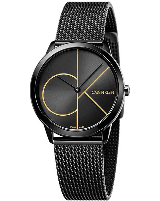 Calvin Klein Наручные часы Minimal черные