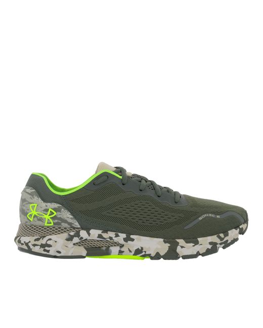 Under Armour Беговые Кроссовки Hovr Sonic 6 Camo Mossy Taupe/Mossy Taupe/Lime Surge