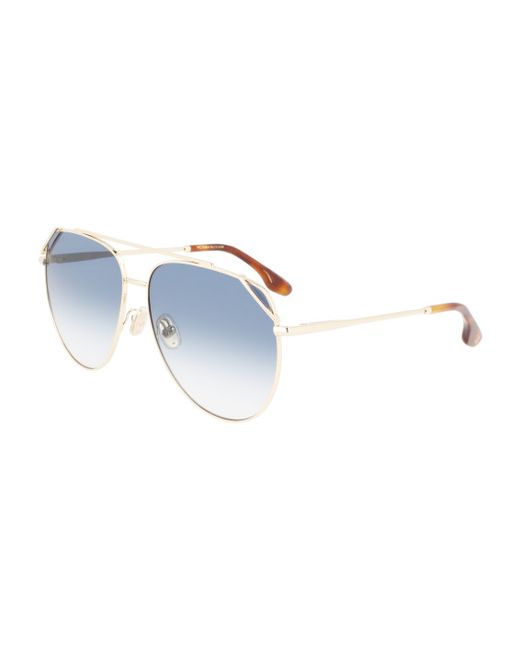 Victoria Beckham Солнцезащитные очки VB230S голубые