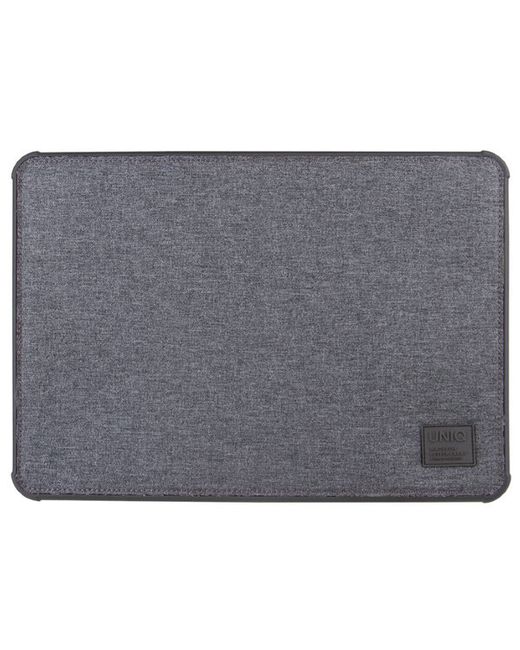 uniq Чехол для ноутбука унисекс DFender Sleeve Kanvas 14 grey